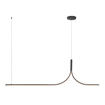 Thread LED Linear Pendant in Black (347|LP17905-BK-UNV-010-RT)