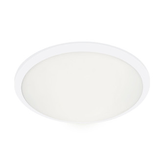 Malta LED Flush Mount in White (347|FM1515-WH-5CCT)