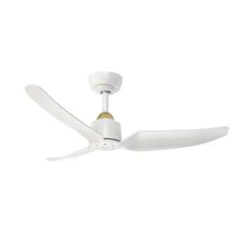 Hugo 42''Ceiling Fan in Brushed Gold/Matte White (347|CF92942-BG/WH)