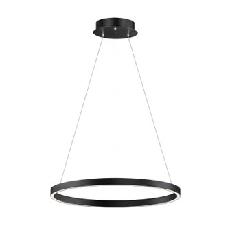 Groove 5CCT LED Pendant in Black (86|E52724-BK)