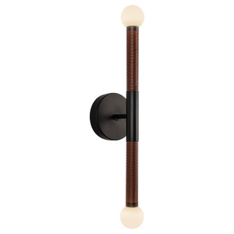 Arden LED Wall/Vanity in Matte Black/Opal Glass (452|WV612223MBOP-UNV)