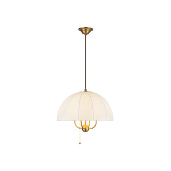 Crosby Four Light Pendant in Brushed Gold (452|PD661418BG)