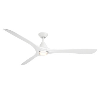 Carve 72'' Ceiling Fan in Matte White (441|FR-D2504-72L-MW)