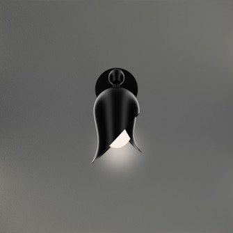 Elixir LED Wall Sconce in Polished Black Nickel/Black (281|WS-64513-40-NB/BK)