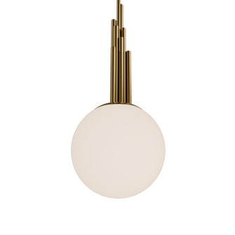 Sybil LED Pendant in Aged Brass (281|PD-60510-30-AB)
