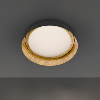 Gilt LED Flush Mount in Gold Leaf (281|FM-51322-GL)
