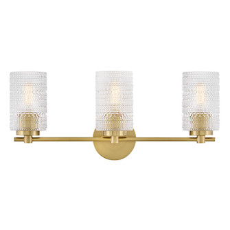 Mabel LED Bath in Lacquered Brass (531|85573LCB)
