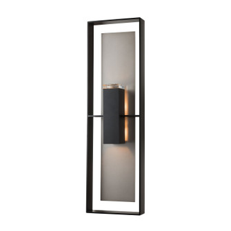 Shadow Box Shadow Box Tall Dark Sky Friendly Outdoor Sconce in Coastal Dark Smoke (39|302667-SKT-77-77-ZM0850)
