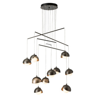 Brooklyn Brooklyn 10-Light Double Shade Mobile Pendant in Natural Iron (39|131155-SKT-STND-20-86-GG0711)