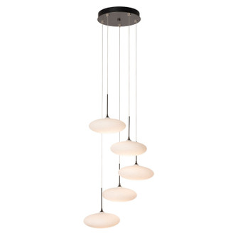 Clouds Clouds 5-Light Pendant in Vintage Platinum (39|131146-SKT-LONG-82-GS0818)