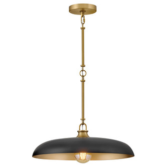 Sadie LED Pendant in Lacquered Brass (13|48167LCB-BK)