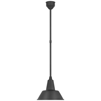 Academy Barn Light LED Pendant in Matte Black (268|TOB 5802MBK-MBK)