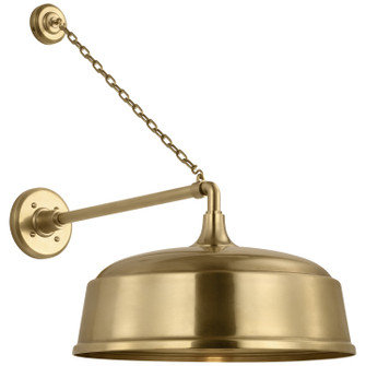 Academy Barn Light LED Barn Light in Hand-Rubbed Antique Brass (268|TOB 2813HAB/S7-HAB)