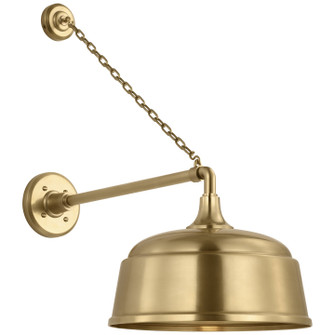 Academy Barn Light LED Barn Light in Hand-Rubbed Antique Brass (268|TOB 2813HAB/S6-HAB)