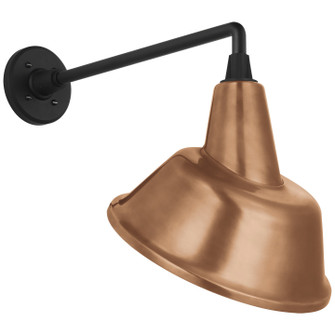 Academy Barn Light LED Barn Light in Matte Black (268|TOB 2812MBK/S3-SC)