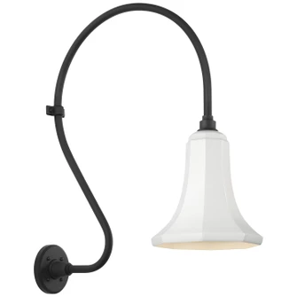 Academy Barn Light LED Barn Light in Matte Black (268|TOB 2805MBK/S9-WHT)