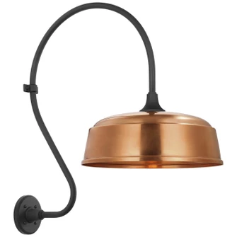 Academy Barn Light LED Barn Light in Matte Black (268|TOB 2805MBK/S7-SC)