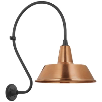 Academy Barn Light LED Barn Light in Matte Black (268|TOB 2805MBK/S2-SC)