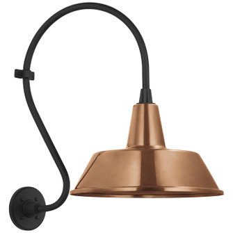 Academy Barn Light LED Barn Light in Matte Black (268|TOB 2804MBK/S2-SC)