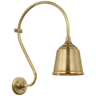 Academy Barn Light LED Barn Light in Hand-Rubbed Antique Brass (268|TOB 2804HAB/S5-HAB)