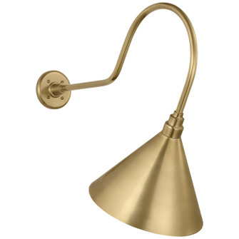 Academy Barn Light LED Barn Light in Hand-Rubbed Antique Brass (268|TOB 2803HAB/S11-HAB)