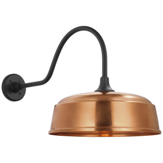 Academy Barn Light LED Barn Light in Matte Black (268|TOB 2802MBK/S7-SC)