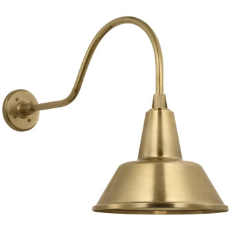 Academy Barn Light LED Barn Light in Hand-Rubbed Antique Brass (268|TOB 2802HAB/S1-HAB)