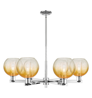 Arcadia Six Light Chandelier in Polished Chrome (405|716-6CR-PC-G483-8AM)