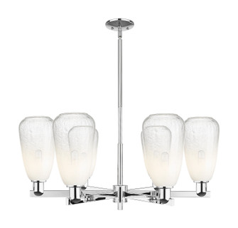 Arcadia Six Light Chandelier in Polished Chrome (405|716-6CR-PC-G480-6OP)