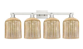 Arcadia Four Light Bath Vanity in Brushed Satin Nickel (405|716-4W-SN-G559-8ME)