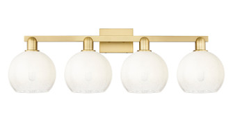 Arcadia Four Light Bath Vanity in Satin Gold (405|716-4W-SG-G483-8OP)