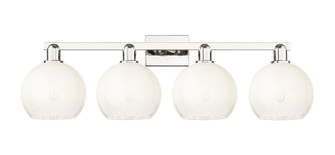 Arcadia Four Light Bath Vanity in Polished Nickel (405|716-4W-PN-G483-8OP)