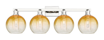 Arcadia Four Light Bath Vanity in Polished Nickel (405|716-4W-PN-G483-8AM)