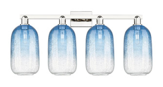 Arcadia Four Light Bath Vanity in Polished Nickel (405|716-4W-PN-G482-7SB)
