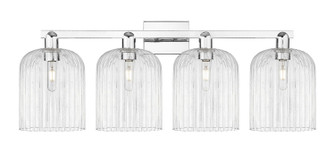 Arcadia Four Light Bath Vanity in Polished Chrome (405|716-4W-PC-G559-8CL)
