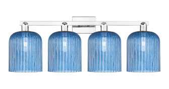 Arcadia Four Light Bath Vanity in Polished Chrome (405|716-4W-PC-G559-8BL)