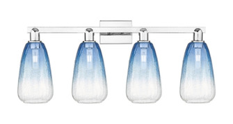 Arcadia Four Light Bath Vanity in Polished Chrome (405|716-4W-PC-G480-6SB)