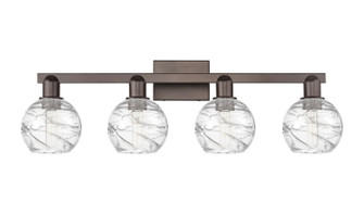 Arcadia Four Light Bath Vanity in Oil Rubbed Bronze (405|716-4W-OB-G1213-6CL)