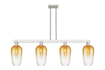 Arcadia Four Light Island Pendant in Brushed Satin Nickel (405|716-4I-SN-G484-7AM)