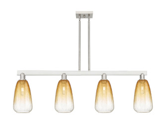 Arcadia Four Light Island Pendant in Brushed Satin Nickel (405|716-4I-SN-G480-6AM)