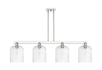Arcadia Four Light Island Pendant in Polished Nickel (405|716-4I-PN-G559-8SDY)