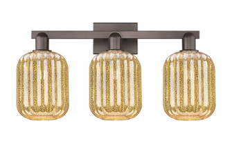 Arcadia Three Light Bath Vanity in Oil Rubbed Bronze (405|716-3W-OB-G460-7ME)