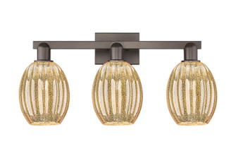 Arcadia Three Light Bath Vanity in Oil Rubbed Bronze (405|716-3W-OB-G459-6ME)