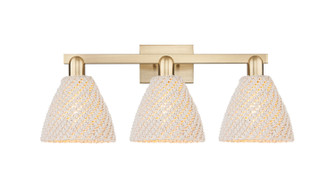 Arcadia Three Light Bath Vanity in Champagne Bronze (405|716-3W-CB-NBD-75-NAT)
