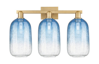 Arcadia Three Light Bath Vanity in Brushed Brass (405|716-3W-BB-G482-7SB)