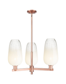 Arcadia Three Light Pendant in Antique Copper (405|716-3CR-AC-G484-7OP)
