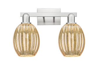 Arcadia Two Light Bath Vanity in Brushed Satin Nickel (405|716-2W-SN-G459-6ME)