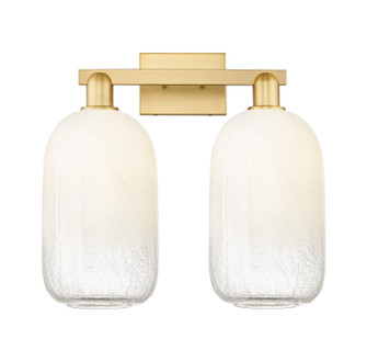 Arcadia Two Light Bath Vanity in Satin Gold (405|716-2W-SG-G482-7OP)