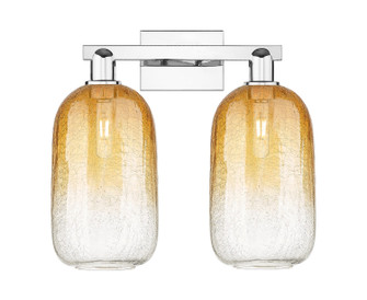 Arcadia Two Light Bath Vanity in Polished Chrome (405|716-2W-PC-G482-7AM)