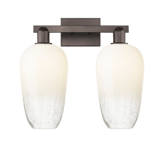 Arcadia Two Light Bath Vanity in Oil Rubbed Bronze (405|716-2W-OB-G484-7OP)
